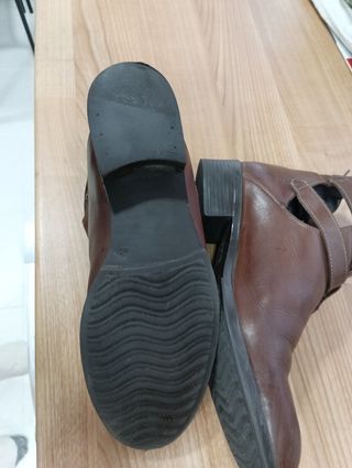 Botines marrones