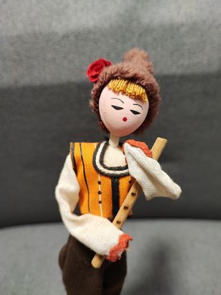 muñeco souvenir vintage