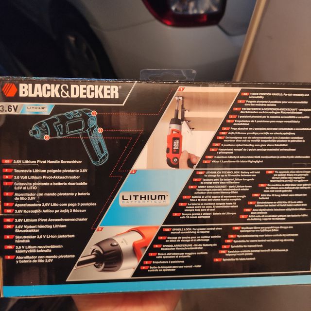 Atornillador Black&Decker KC36LN-QW