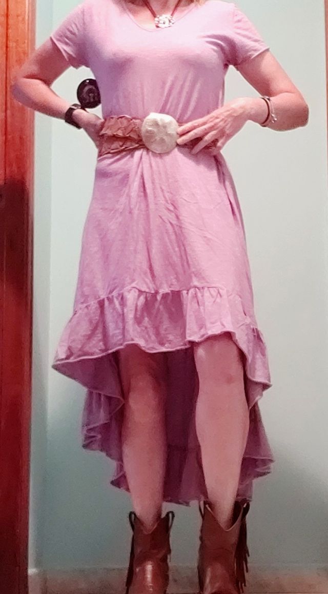 Vestido asimetrico nuevo TU 36 a 40