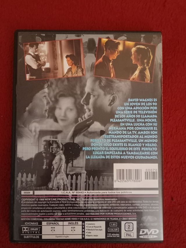 "Pleasantville" en DVD 