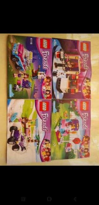 Lego Friends n. 41001-41010-41116