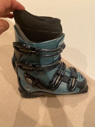 Botas esquiar talla 24,5 equivale a un 37
