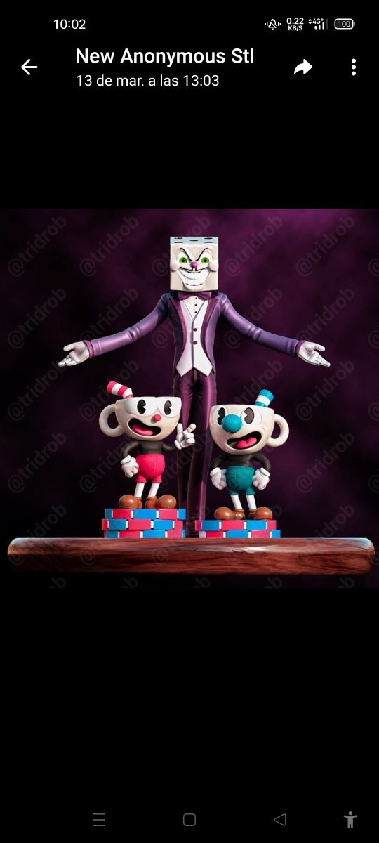 Cuphead VS Rey Dado - Cuphead