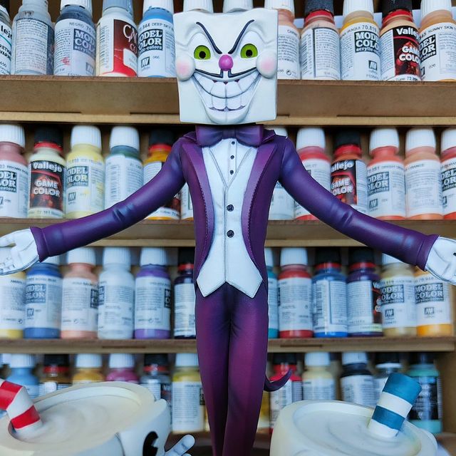 Cuphead VS Rey Dado - Cuphead