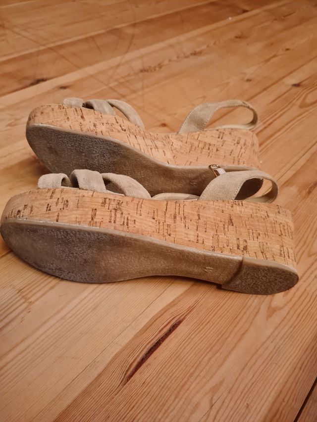 sandali donna con zeppa