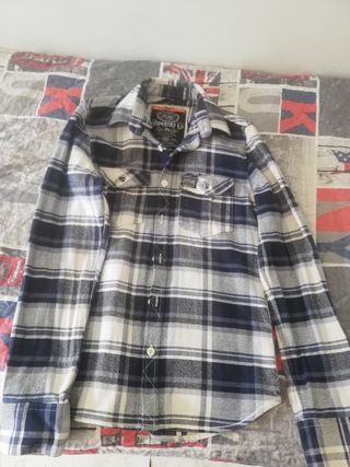 Camisa jaqueta quadres Superdry