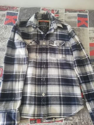 Camisa jaqueta quadres Superdry
