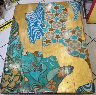 Tavolino dell'artista Giancarlo Zompì