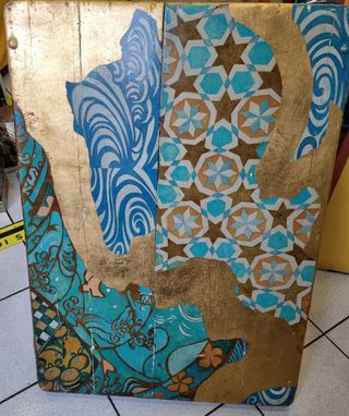 Tavolino dell'artista Giancarlo Zompì