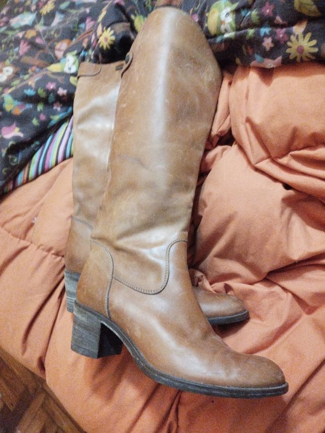 botas piel talla 41