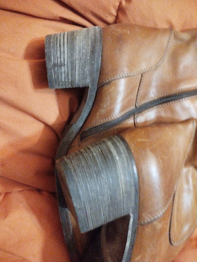 botas piel talla 41