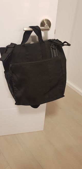 Bolsa para silla de paseo, negra.