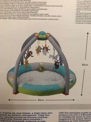 Parque estimulación bebé