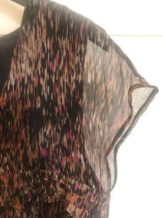 IKKS  camiseta gasa negro