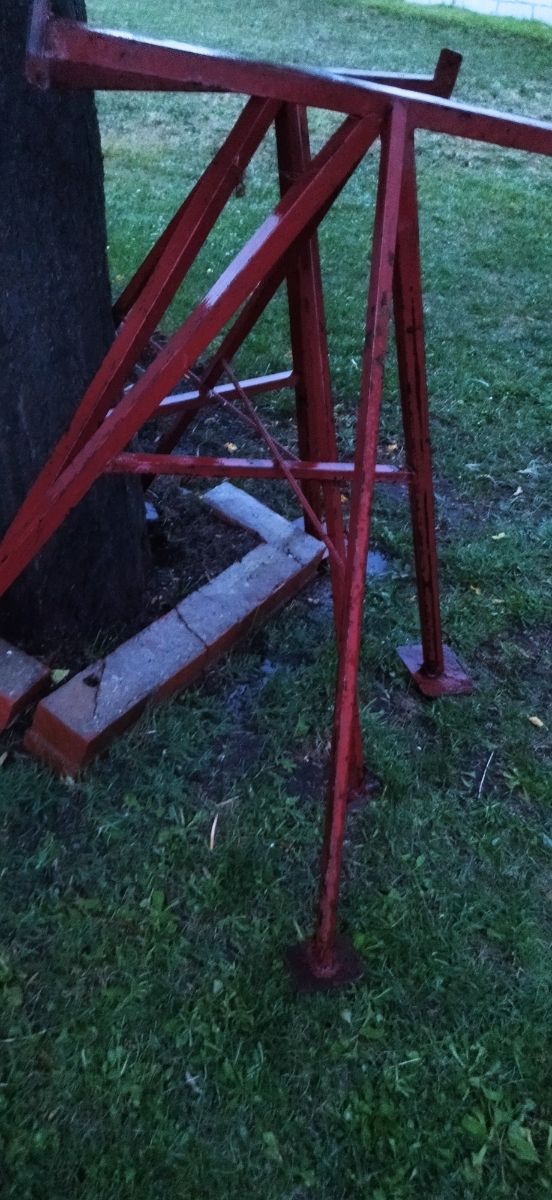 borriquetas en hierro