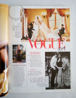 REVISTA VOGUE Nº205 - ABRIL AÑO 2005