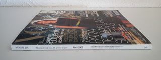 REVISTA VOGUE Nº205 - ABRIL AÑO 2005