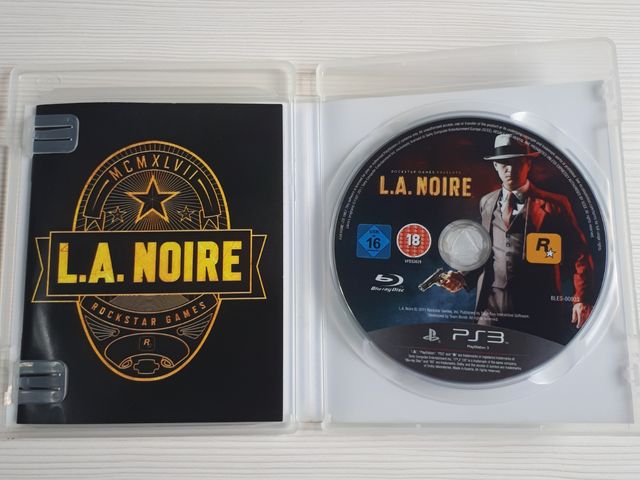 L.A. Noire PS3 Videojuego