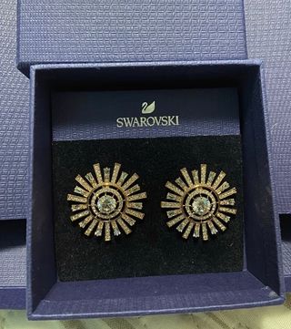 Pendientes sol cristal 