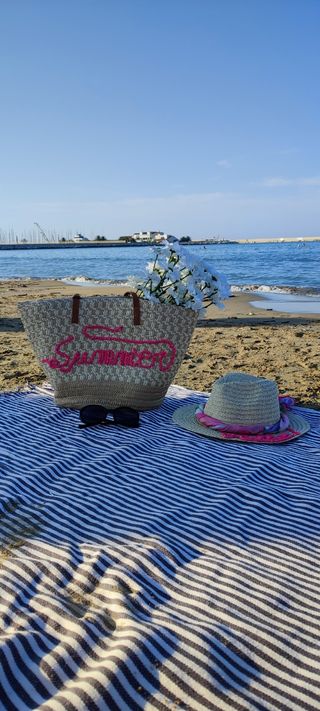 Coordinato cappello e borsa