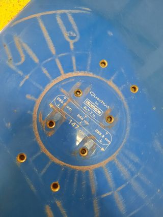 Tabla snow recien encerada