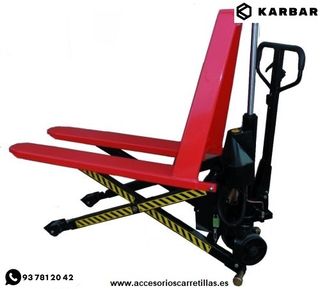 Transpaleta tijera eléctrica 1500kg