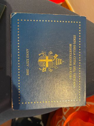 Set monedas vaticano 2002