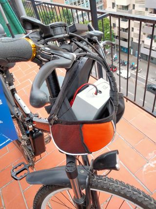 Bicicleta eléctrica montaña plegable 26 pulgadas