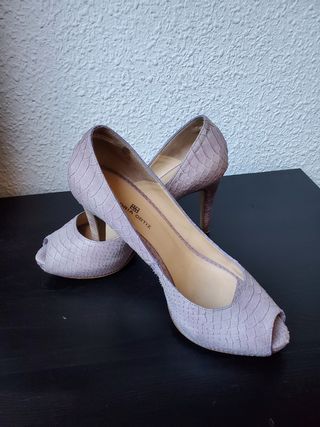Zapatos peep toe Gloria Ortiz talla 38