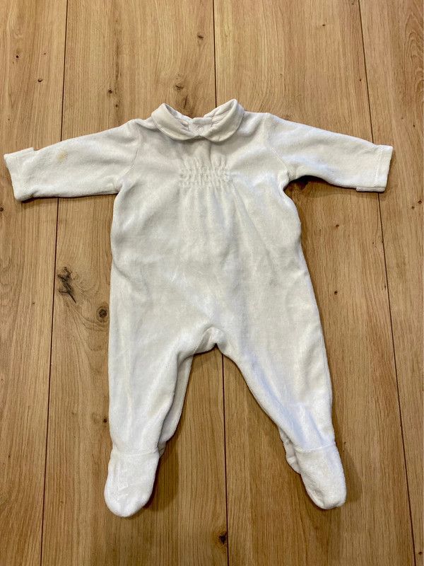 Pijamas bebé de terciopelo