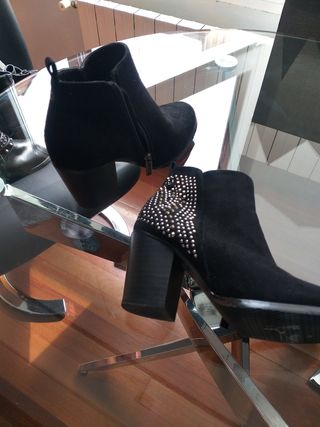 Botines negros