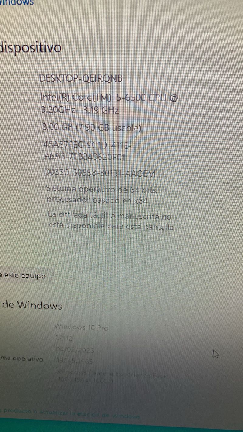 HP PRODESK 400 G4, i5 6A GEN. afbeelding 4