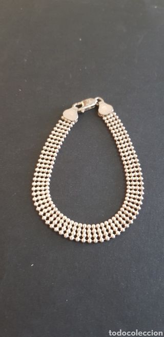 #226 CONJUNTO GARGANTILLA Y PULSERA PLATA 925