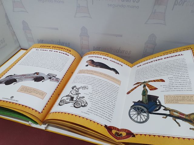 Archivador + fascículos Tin Toys juguetes hojalata