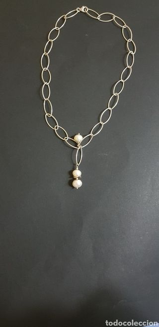 #239 GARGANTILLA PLATA 925 PERLAS