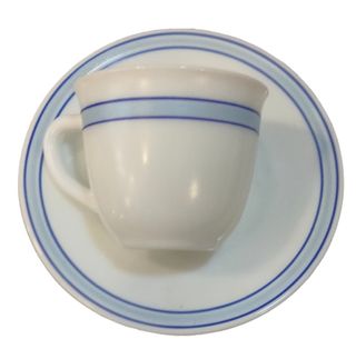 Tazas con platos harmonia antiguas
