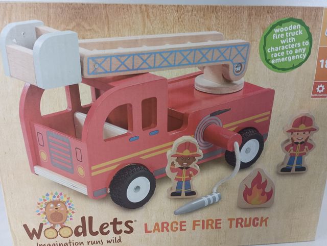 CAMIÓN DE BOMBEROS GRANDE DE WOODLET