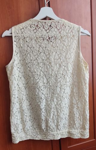 Blusa de encaje