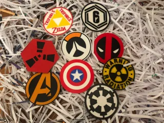 Posavasos personalizados 3D