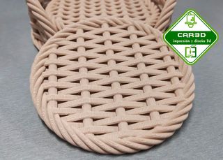 Posavasos personalizados 3D