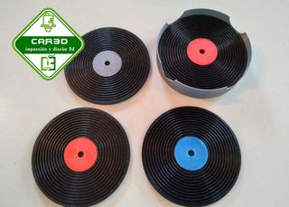 Posavasos personalizados 3D