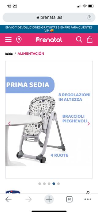 Trona polly progres5 URGE VENTA