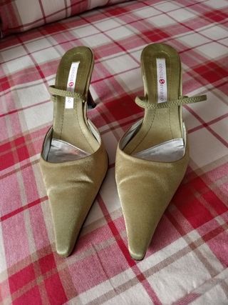 zapatos de vestir tacón fino