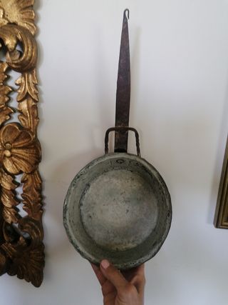 tegame di rame vintage