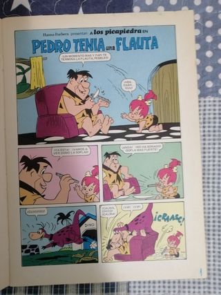 comic Los picapiedras