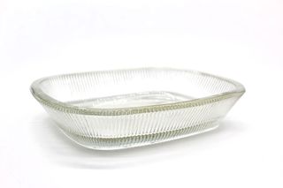 Cenicero vintage de vidrio, publicidad Apotekarnes