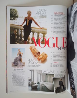 REVISTA VOGUE Nº 250 - ENERO AÑO 2009