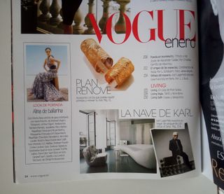 REVISTA VOGUE Nº 250 - ENERO AÑO 2009