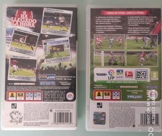 FIFA 07 y FIFA 12 PSP
